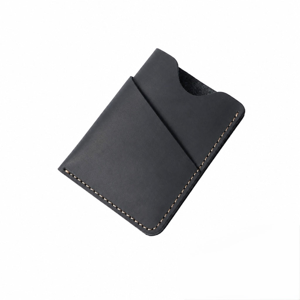 Q-NEXHOLD Genuine Leather Credit Card Holder – Where Elegance Meets Function