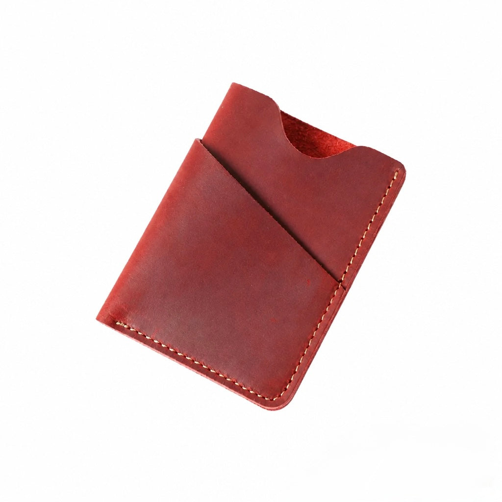Q-NEXHOLD Genuine Leather Credit Card Holder – Where Elegance Meets Function