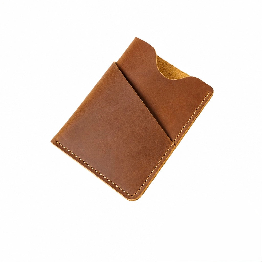 Q-NEXHOLD Genuine Leather Credit Card Holder – Where Elegance Meets Function