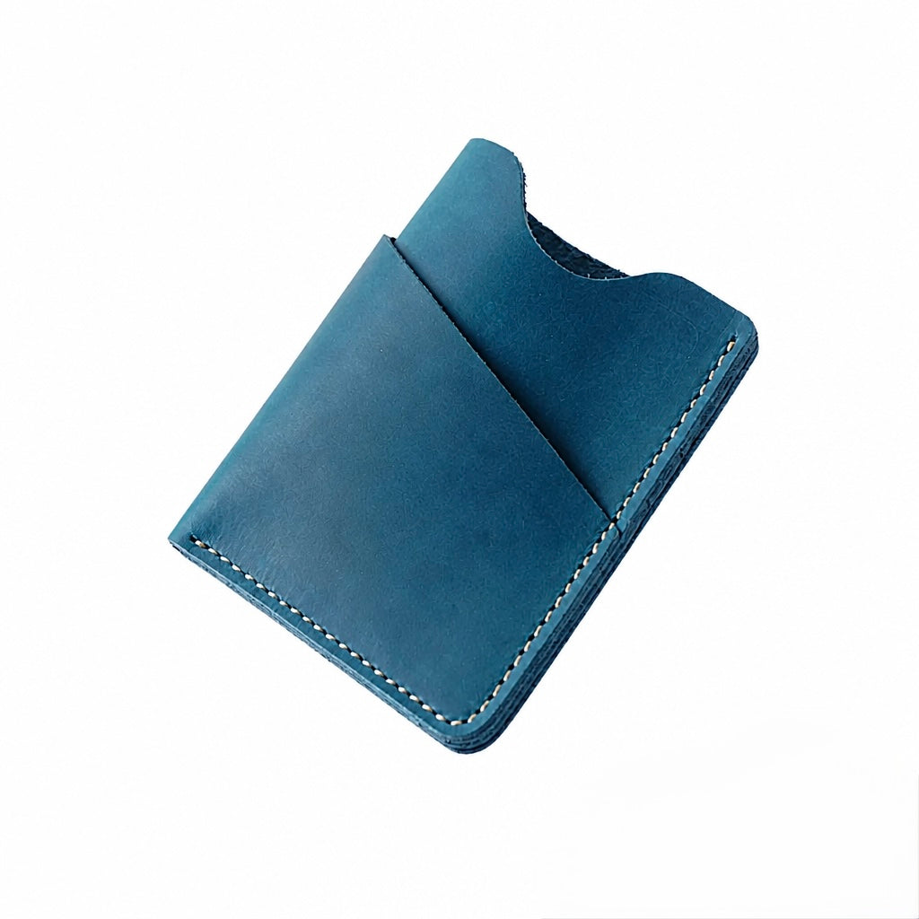 Q-NEXHOLD Genuine Leather Credit Card Holder – Where Elegance Meets Function