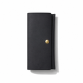 Q-PRESTIGE Top Grain Leather Long Wallet – Large Capacity & Waterproof