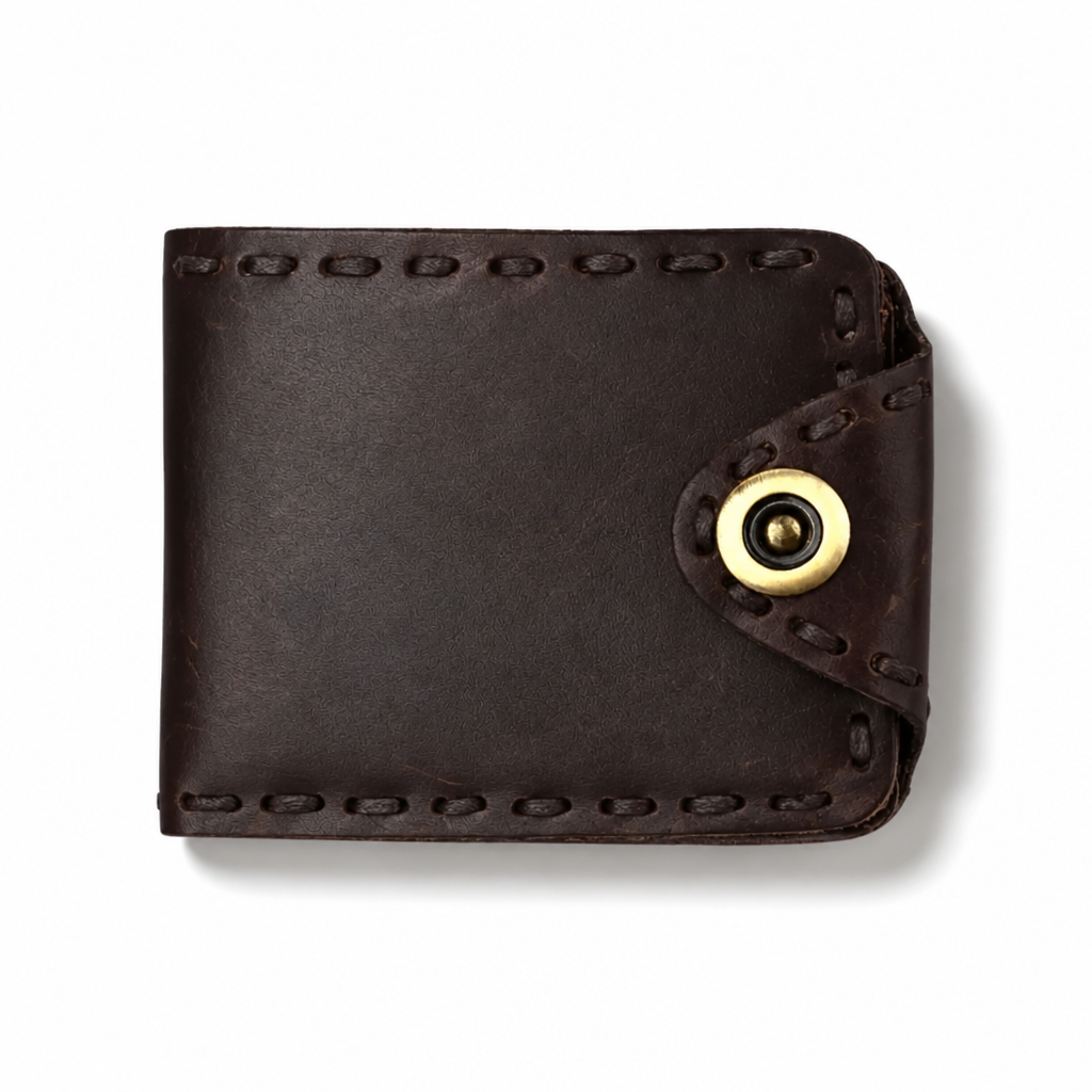 Q-SELENE Women's Full-Grain Leather Wallet with RFID Blocking