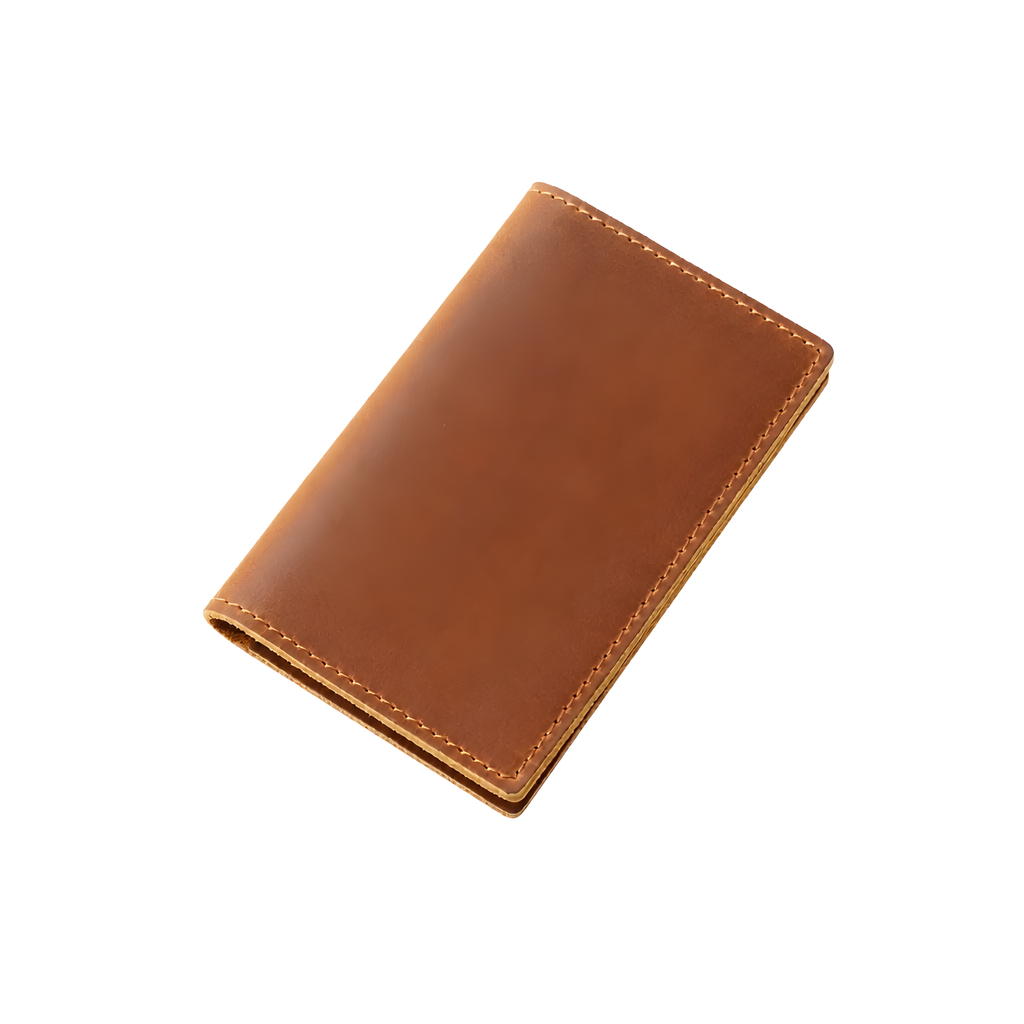 Q-STEELFOLD Genuine Leather Credit Card Holder – Where Style Meets Functionality