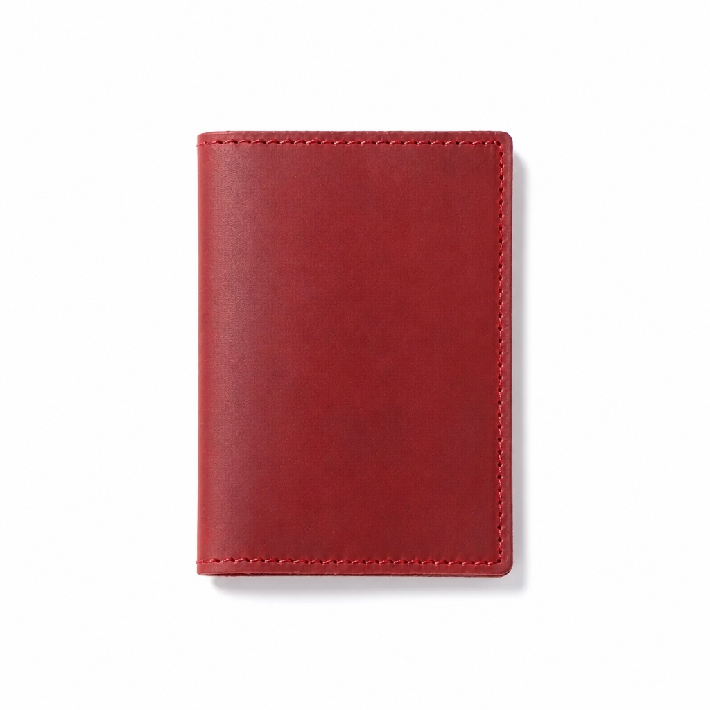 Q-STEELFOLD Genuine Leather Credit Card Holder – Where Style Meets Functionality