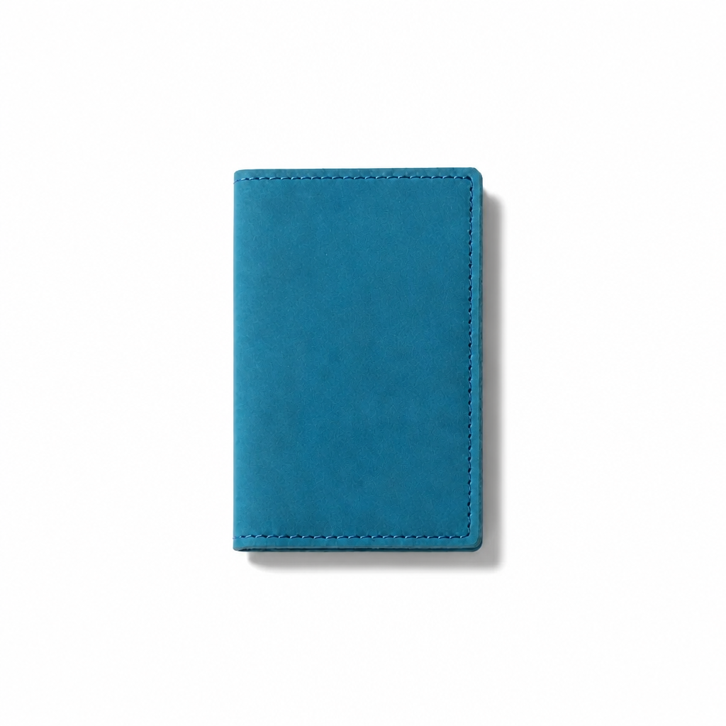 Q-STEELFOLD Genuine Leather Credit Card Holder – Where Style Meets Functionality