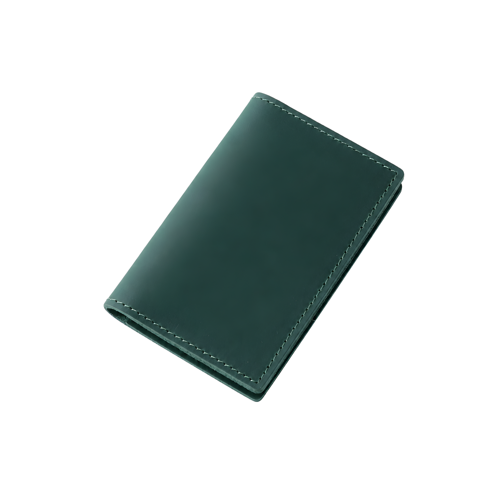 Q-STEELFOLD Genuine Leather Credit Card Holder – Where Style Meets Functionality