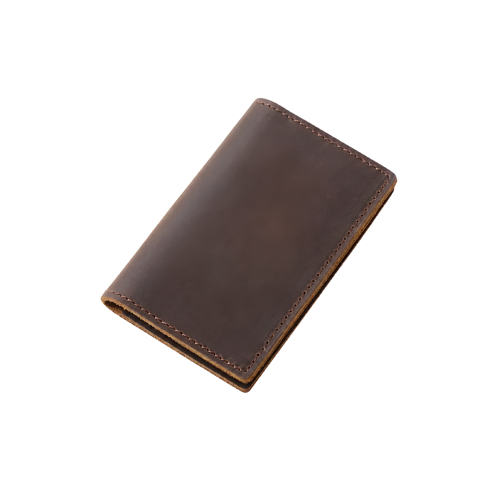 Q-STEELFOLD Genuine Leather Credit Card Holder – Where Style Meets Functionality