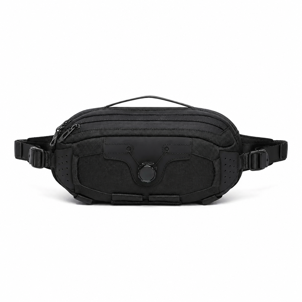 Q-STORM Waterproof Crossbody Bag – 1680D Polyester, Anti-Scratch, Unisex Everyday Carry