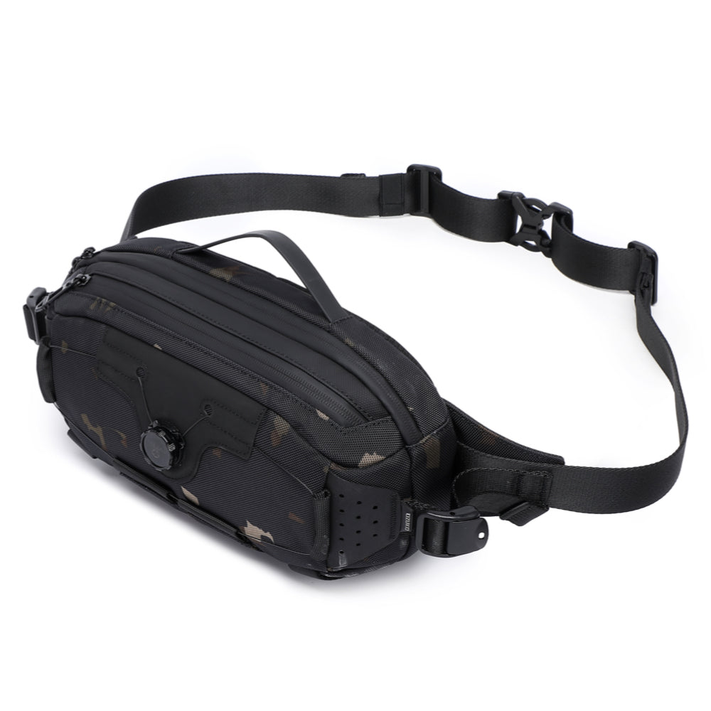 Q-STORM Waterproof Crossbody Bag – 1680D Polyester, Anti-Scratch, Unisex Everyday Carry