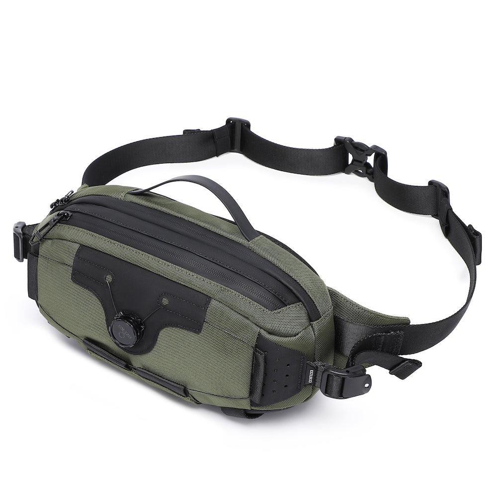 Q-STORM Waterproof Crossbody Bag – 1680D Polyester, Anti-Scratch, Unisex Everyday Carry