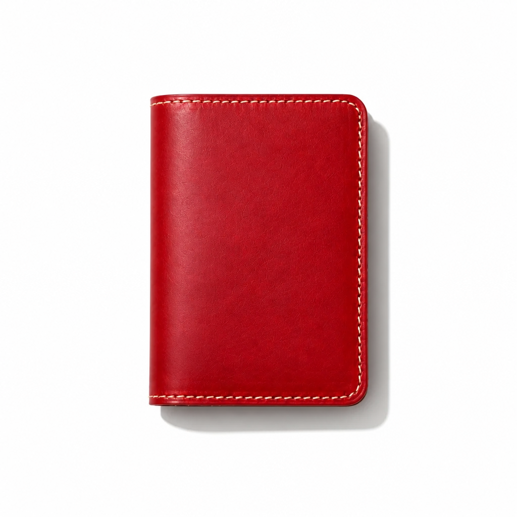 Q-STRAK Genuine Leather Credit Card Holder – Where Sophistication Meets Practicality