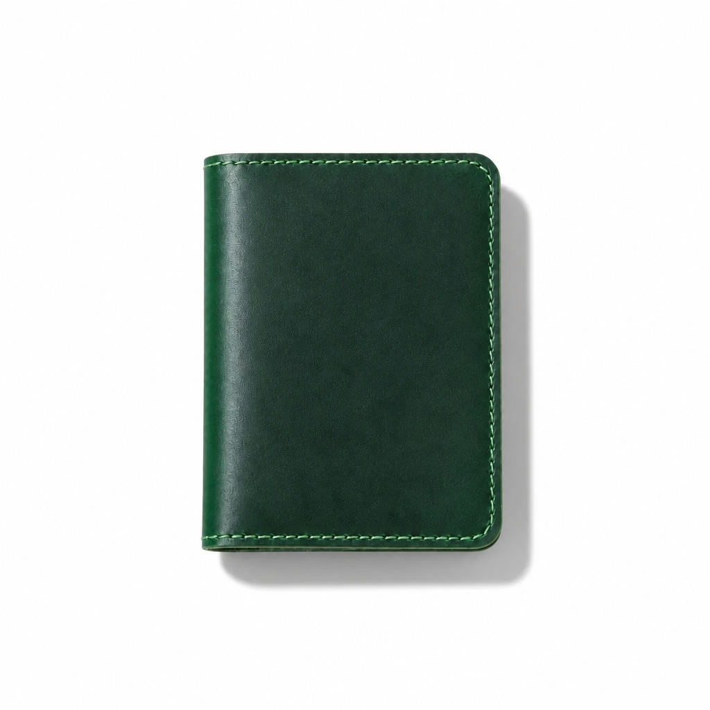 Q-STRAK Genuine Leather Credit Card Holder – Where Sophistication Meets Practicality