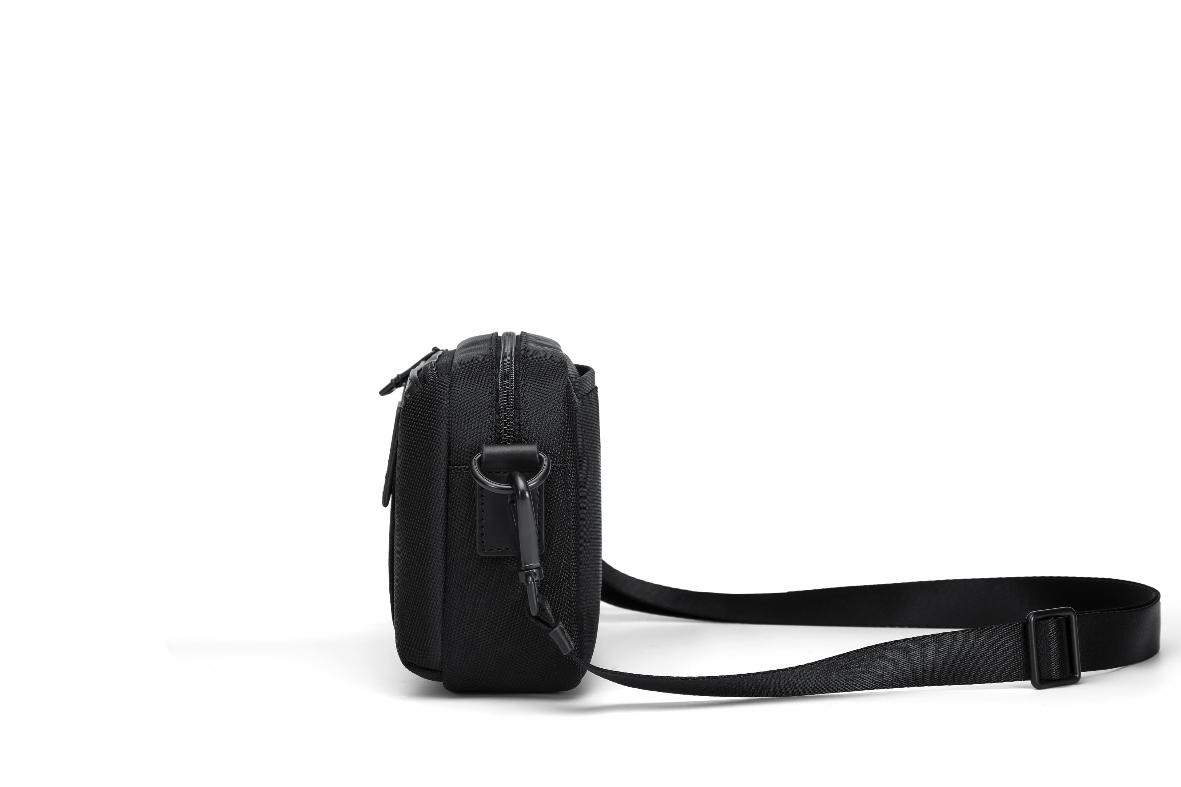 Q-VEZARA Waterproof 1680D Nylon Crossbody Organizer Bag – Multipurpose Cross-Chest Bag