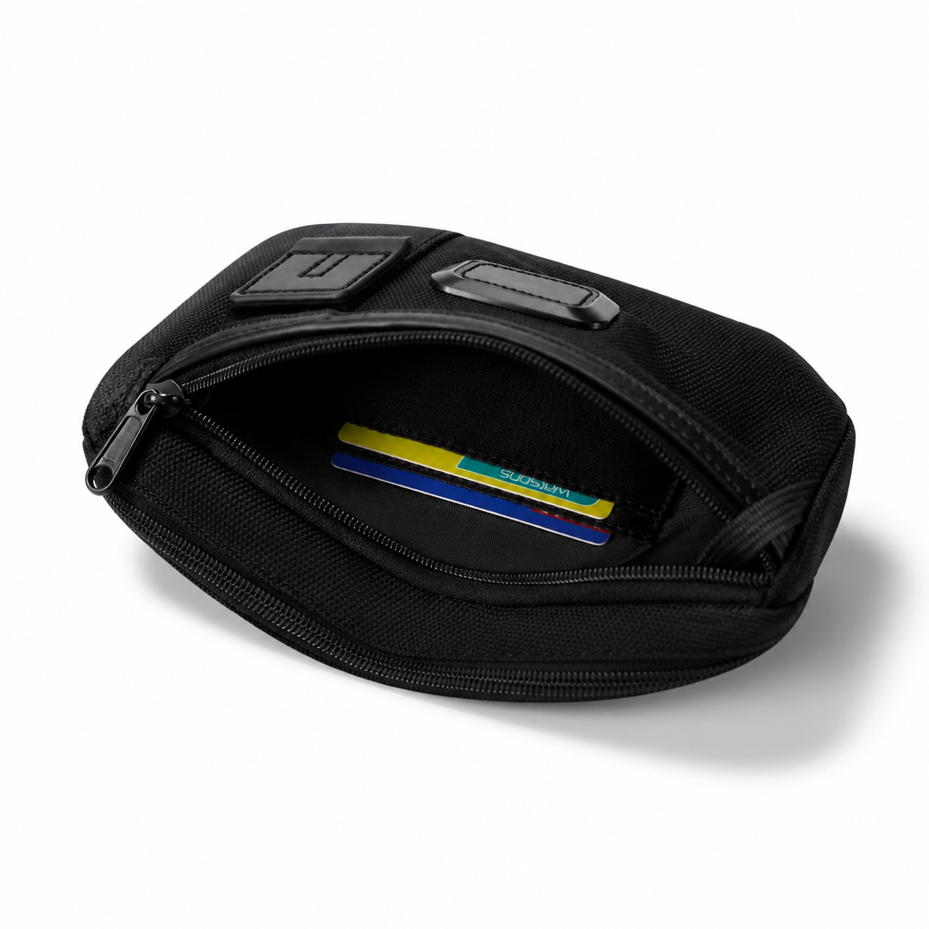 Q-VEZARA Waterproof 1680D Nylon Crossbody Organizer Bag – Multipurpose Cross-Chest Bag