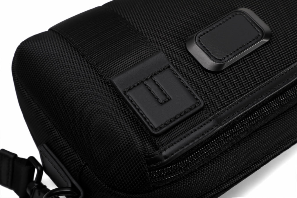 Q-VEZARA Waterproof 1680D Nylon Crossbody Organizer Bag – Multipurpose Cross-Chest Bag