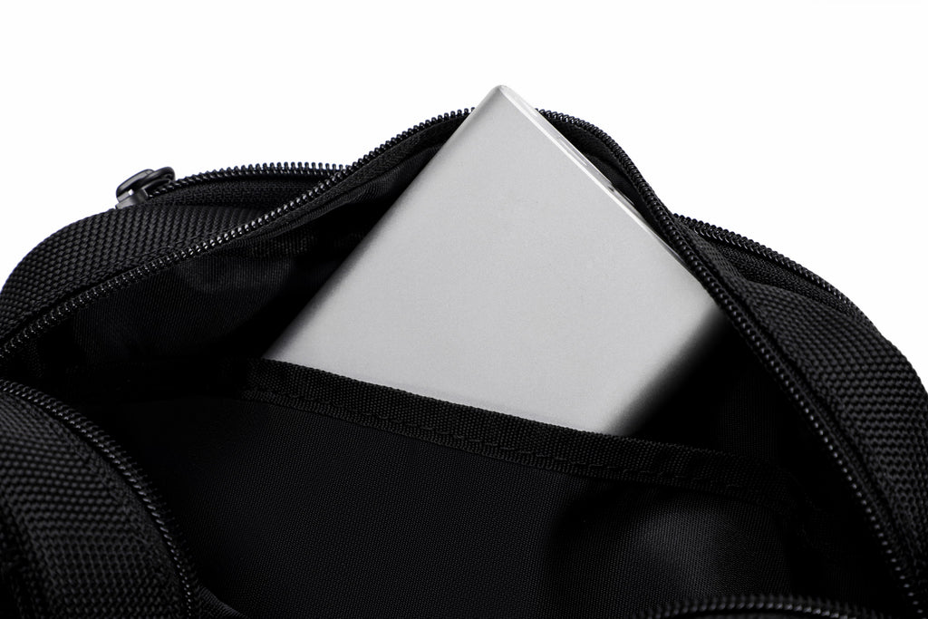 Q-VEZARA Waterproof 1680D Nylon Crossbody Organizer Bag – Multipurpose Cross-Chest Bag