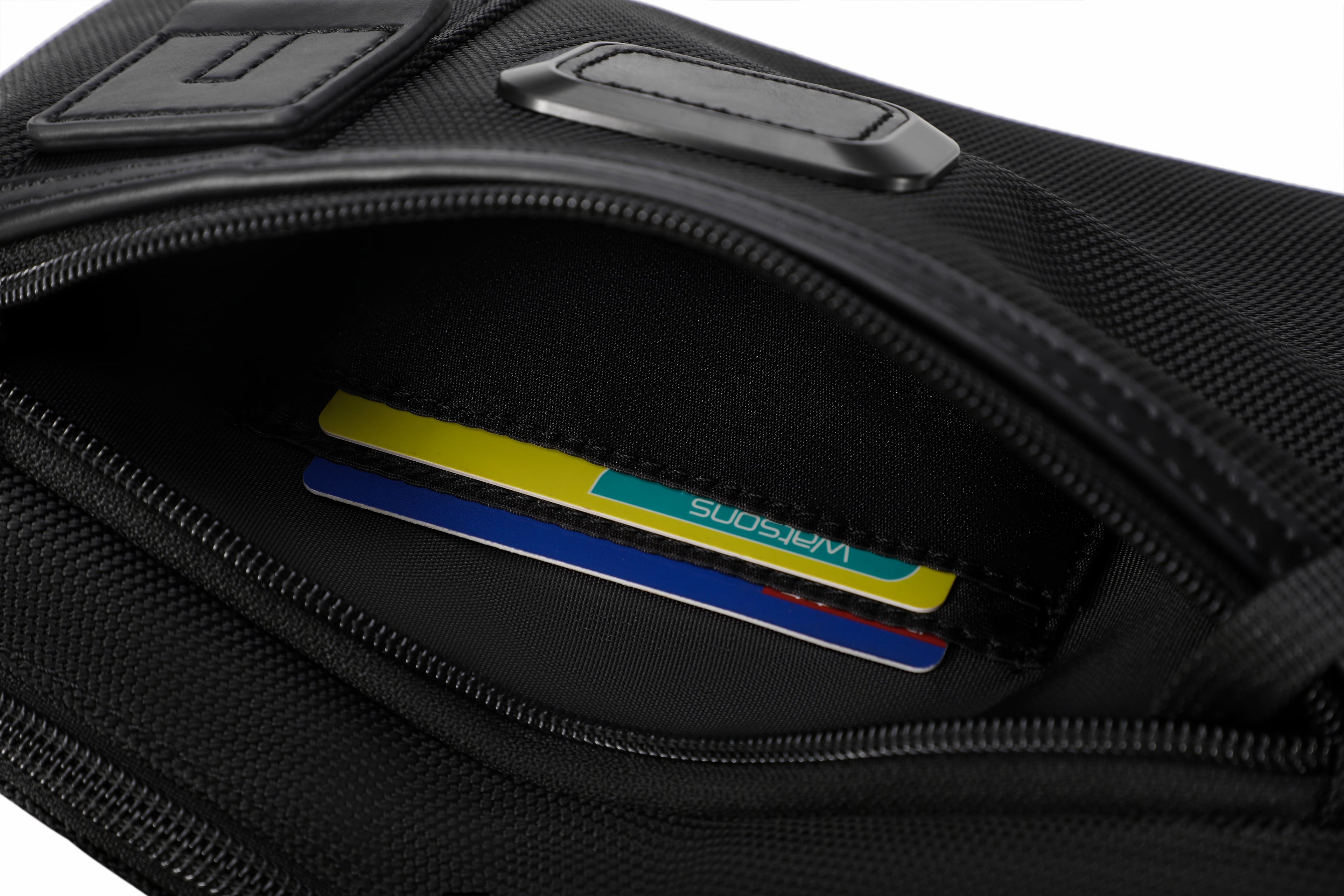 Q-VEZARA Waterproof 1680D Nylon Crossbody Organizer Bag – Multipurpose Cross-Chest Bag