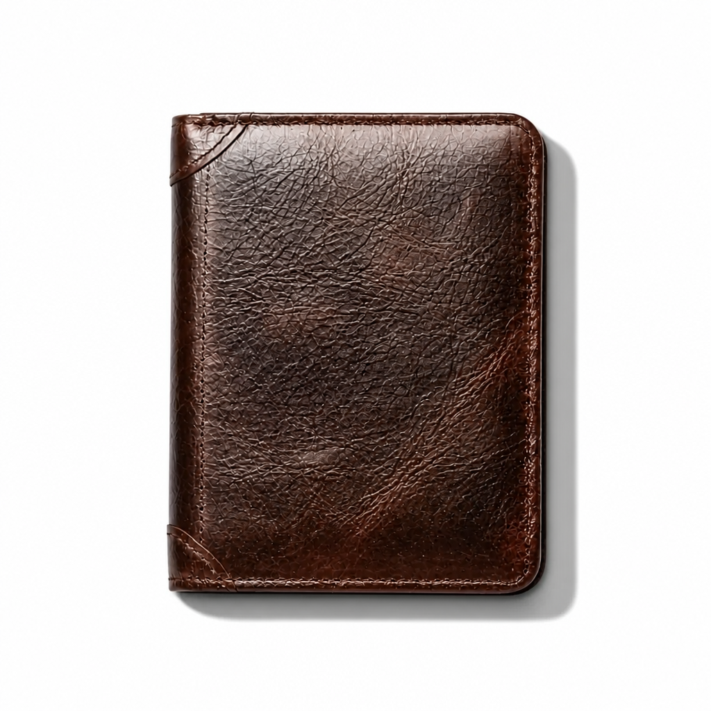Q-WALT Genuine Leather Billfold Wallet for Men – Slim, Stylish & Built to Last