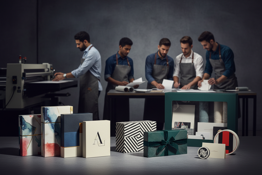 Art Paper & Gift Boxes Modern Design