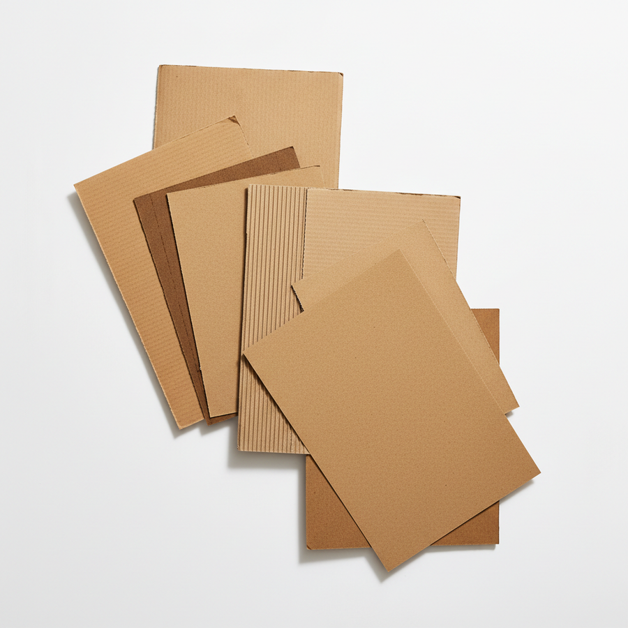 Kraft Paper Flat Lay
