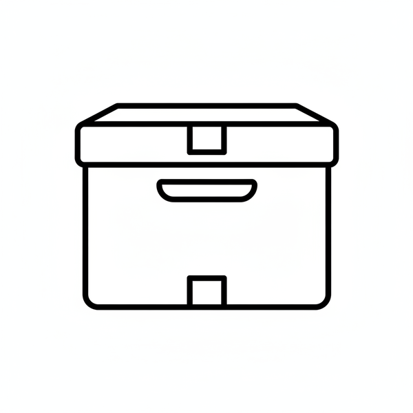 Lid & Base Gift Box Icon
