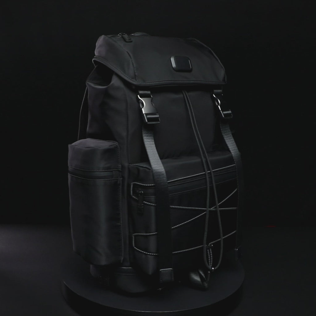 Q-HIKING 1680D Nylon Waterproof Backpack – Large Capacity, 17" Laptop, Hiking & Travel
