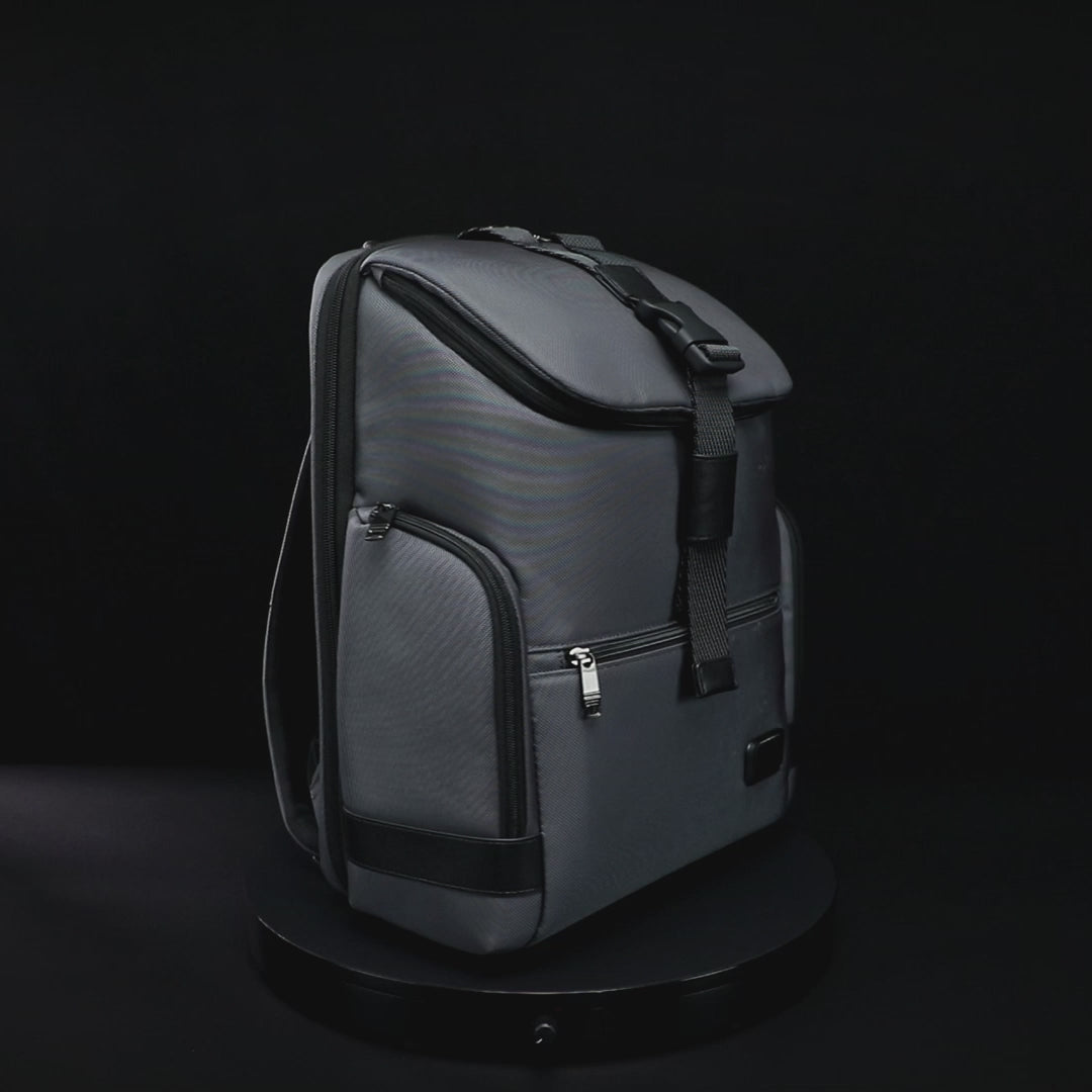 Q-RIDGE Waterproof Fashion Laptop Backpack – USB-C Port, TSA-Friendly & Large Capacity